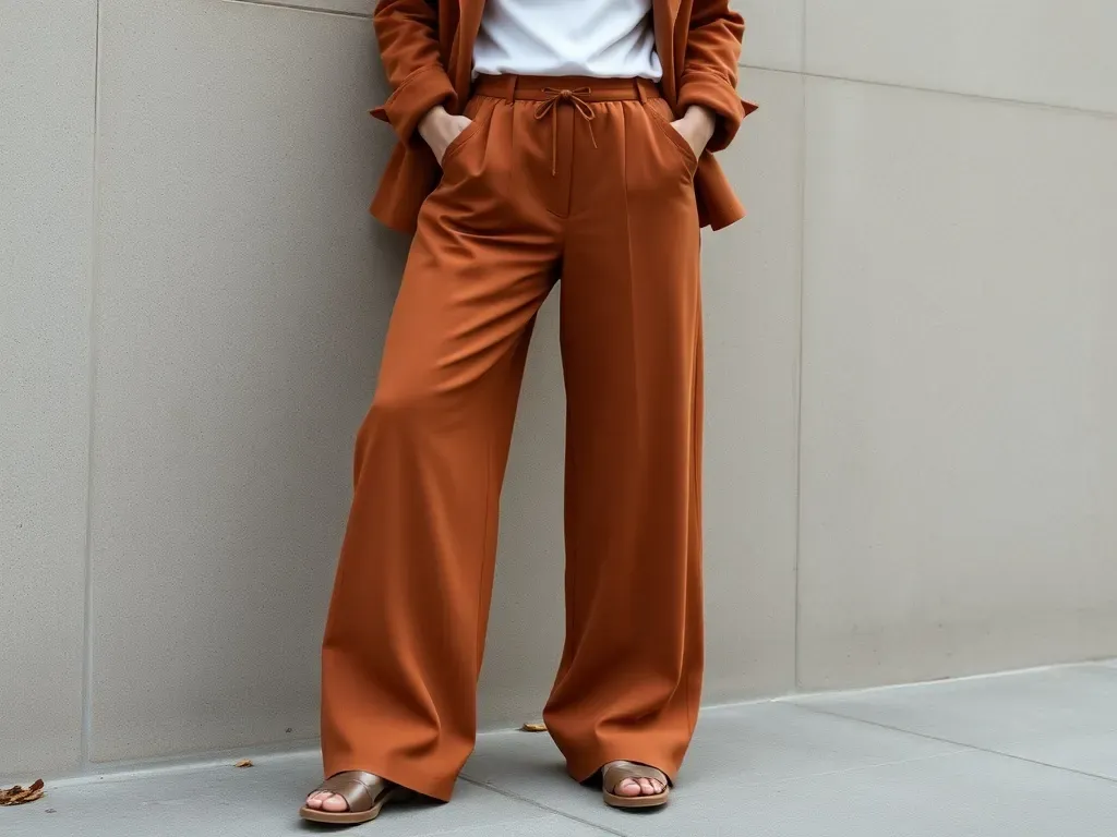 Jak nosić szerokie spodnie